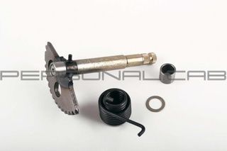 Clockwork sector, crescent, 4T GY6 125/150, L-136mm, +spring, bushings
