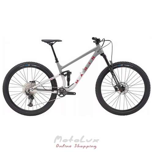 Marin Rift Zone 2 Mountain Bike, M Frame, 29 Wheel, Gray, 2023