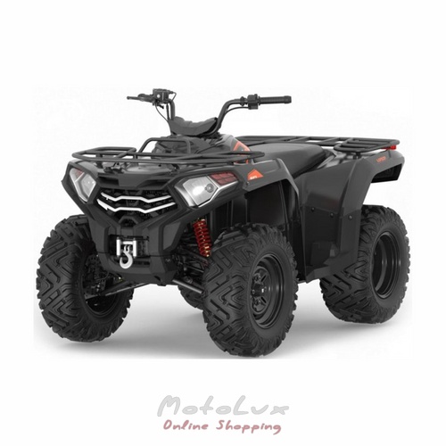 Utility ATV LONCIN XWOLF 300, black