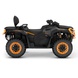 Утилитарный квадроцикл BRP OUTLANDER MAX XT-P 1000R, Mineral Grey Orange Crush, 2025