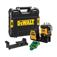 Рівень лазерний лінійний DeWALT, 10.8/12В XR Li-Ion, зелений промінь, без акумулятора та зарядного пристрою