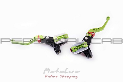 Brake cars, GTZ, universal, set, radial, tuning, mod: 1, green