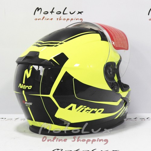 Мотошлем Nitro N2400 Rogue, yellow black