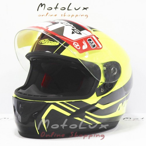 Мотошлем Nitro N2400 Rogue, yellow black