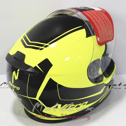 Мотошлем Nitro N2400 Rogue, yellow black