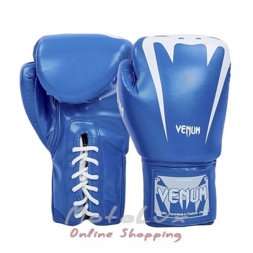 Перчатки для бокса Venum BO 8350, синий