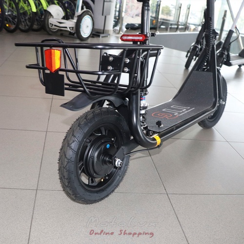 Electric scooter with seat Q2 36V 10.4AH SM, black