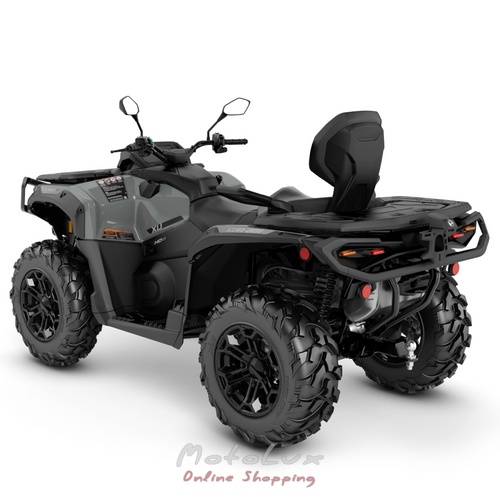 Utility ATV BRP OUTLANDER MAX PRO XU HD8 T, Granite Grey, 2025