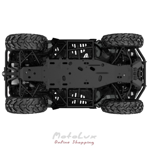 Utility ATV BRP OUTLANDER MAX PRO XU HD8 T, Granite Grey, 2025