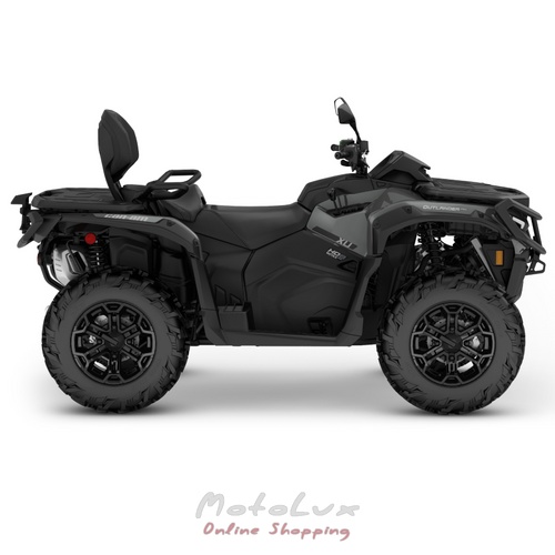 Utility ATV BRP OUTLANDER MAX PRO XU HD8 T, Granite Grey, 2025