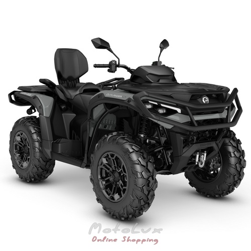 Utility ATV BRP OUTLANDER MAX PRO XU HD8 T, Granite Grey, 2025