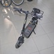 Electric scooter with seat Q2 36V 10.4AH SM, black