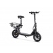 Electric scooter with seat Q2 36V 10.4AH SM, black