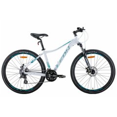 Mountain bike AL ​​27.5 Leon XC-Lady AM Hidraulikus reteszelő DD, váz 16.5, fehér és türkiz, 2022