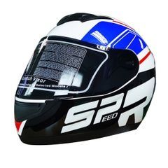 Motorcycle helmet Forte 902, size XL, white with blue