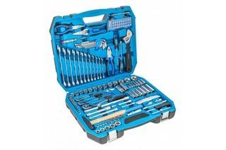 Набор ручного инструмента H&ouml;gert Technik HT1R439, 131 предмет, 1/2", 3/8", 1/4"