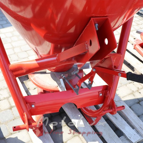 Fertilizer Spreader 500 l, Metal, 4