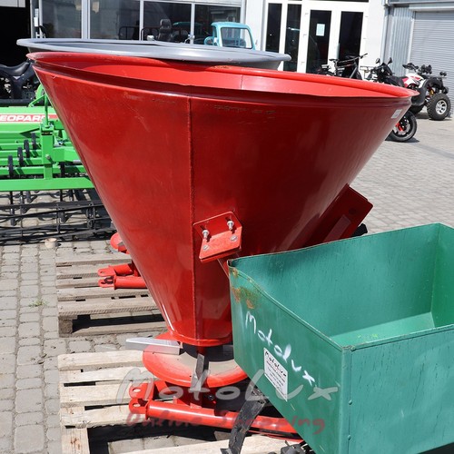 Fertilizer Spreader 500 l, Metal, 4