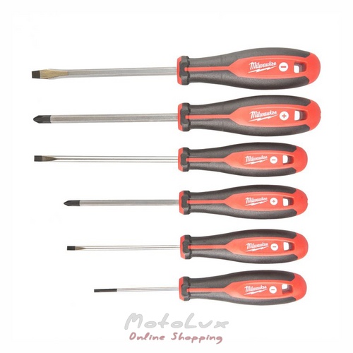 Set of magnetic screwdrivers Milwaukee 4932471807, 6 pcs