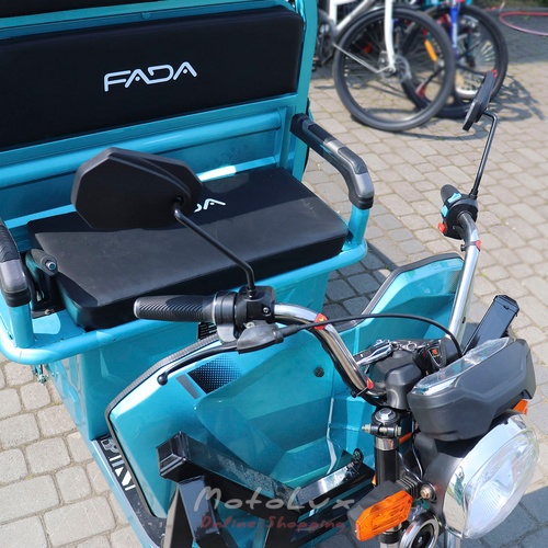 Electric cargo tricycle Fada Pony, 800W