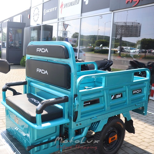 Electric cargo tricycle Fada Pony, 800W