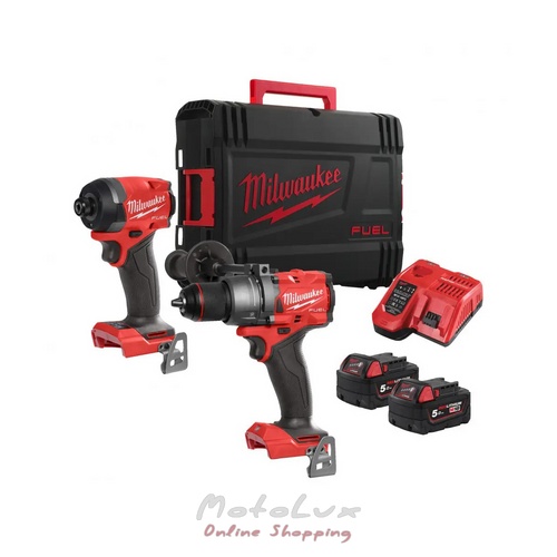 A set of two Milwaukee M18FPP2A3 502X brushless tools