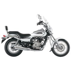 Bajaj Avenger 220 Cruise cruiser motorcycle, silver