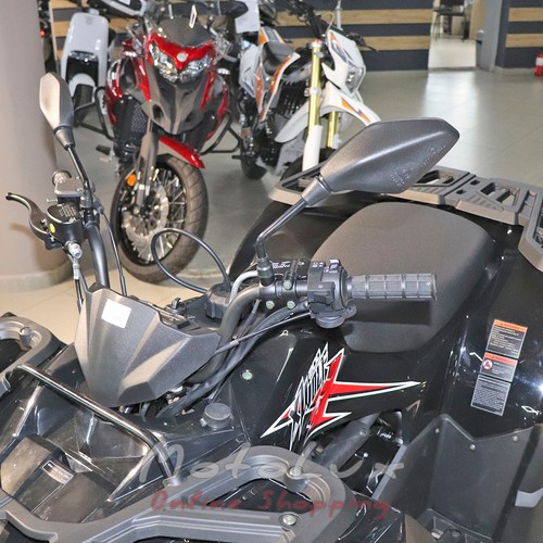 Квадроцикл Loncin Xwolf 200, черный, 2023