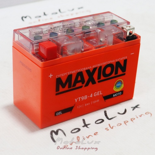 Batéria Maxion 12N 9L-BS, GEL, 12V, 9A