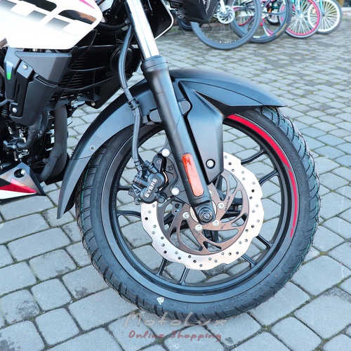 Motorkerékpár Bajaj Pulsar NS 200 feher