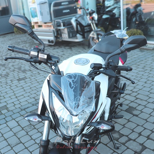 Мотоцикл Bajaj Pulsar NS 200 white