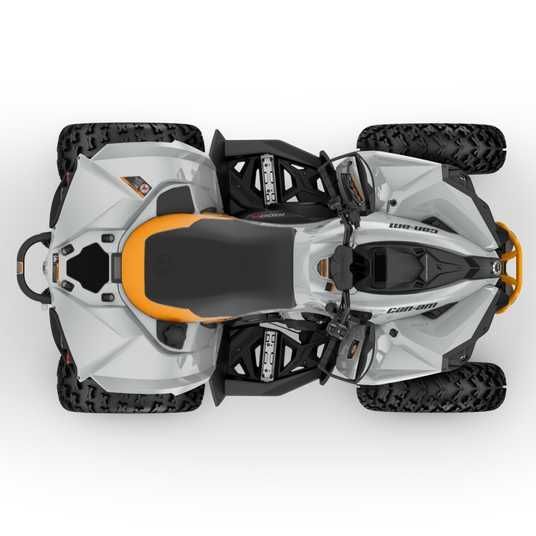 Sport ATV BRP Renegade X XC 1000R, Catalyst Gray Orange Crush