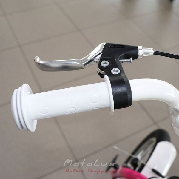 Detsk&yacute; bicykel 16 Neuzer BMX, biela s ružovou