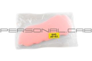 Елемент повітряного фільтра Honda Dio AF62 / Today AF61, поролон з просоченням, червоний