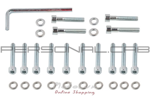 2T TB50 CVT Cover Bolts, Suzuki Run, Hex, 14 Pcs