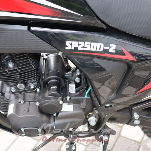 Motorcycle Spark SP250D-2, black