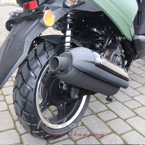 Petrol scooter Forte BWS-R 150cc, green