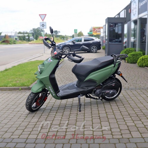 Benzínový skúter Forte BWS-R 150ccm, zelený