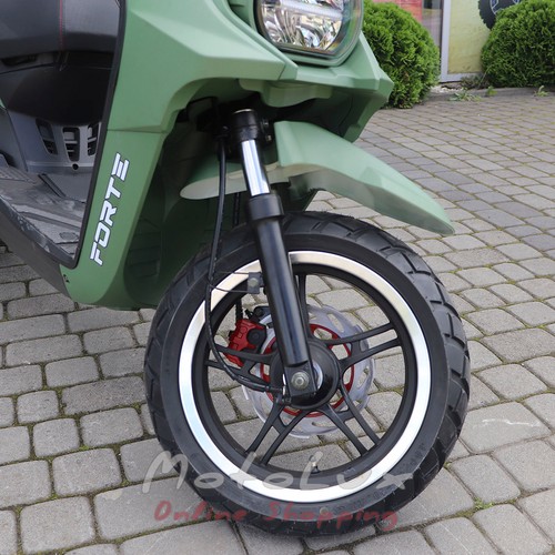 Petrol scooter Forte BWS-R 150cc, green