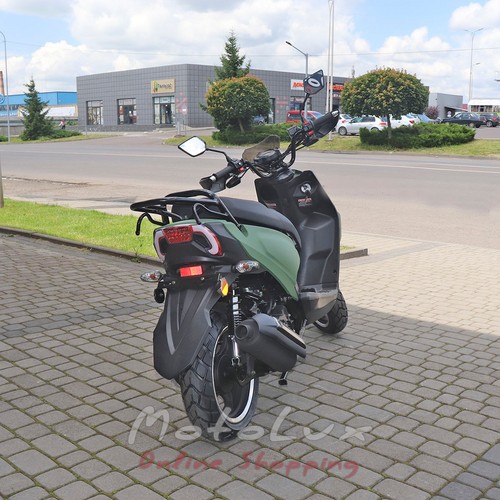 Benzínový skúter Forte BWS-R 150ccm, zelený