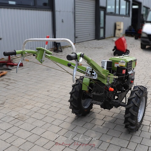 Diesel Walk-Behind Tractor Kentavr MB 1012D-8, Manual Starter, 12 HP + Rotavator