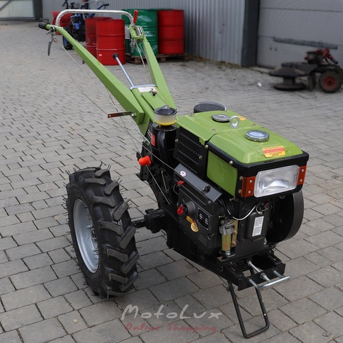 Diesel Walk-Behind Tractor Kentavr MB 1012D-8, Manual Starter, 12 HP + Rotavator