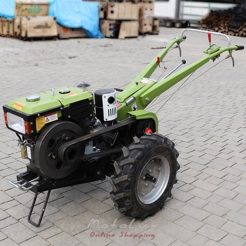 Diesel Walk-Behind Tractor Kentavr MB 1012D-8, Manual Starter, 12 HP + Rotavator