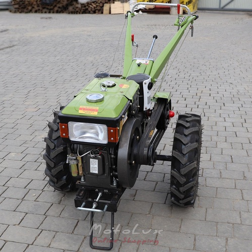 Diesel Walk-Behind Tractor Kentavr MB 1012D-8, Manual Starter, 12 HP + Rotavator