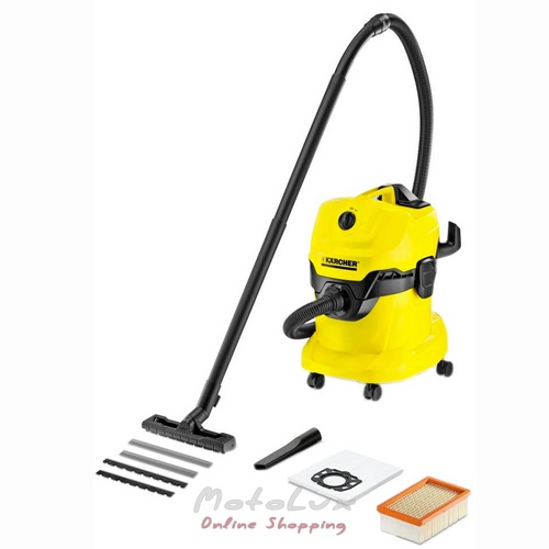 Vacuum Cleaner Karcher WD 4 + Bags