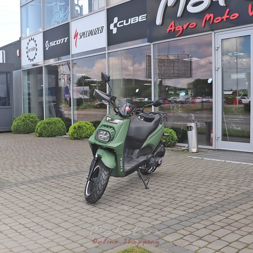 Benzines robogó Forte BWS-R 150cc, zöld