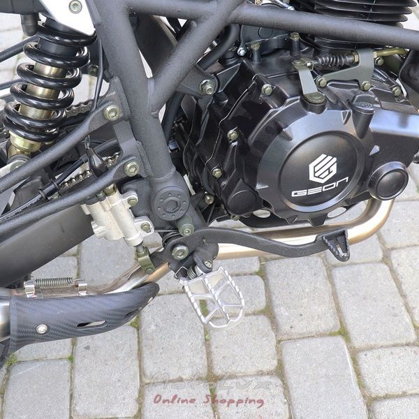 Мотоцикл дорожный Geon Scrambler 250, черный, 2023