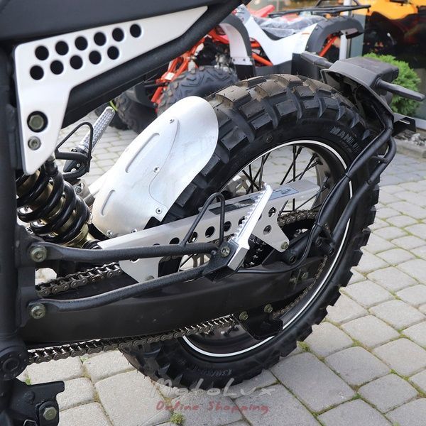 Мотоцикл дорожный Geon Scrambler 250, черный, 2023