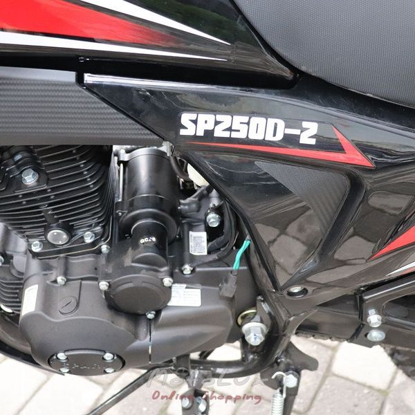 Мотоцикл Spark SP250D-2, чёрный
