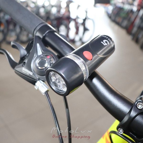 Подростковый велосипед Spark Tracker, колесо 26, рама 13, желтый с красным